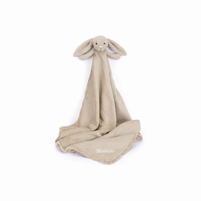 Jellycat Bashful Beige Bunny Blankets New Zealand | KHPDB9801